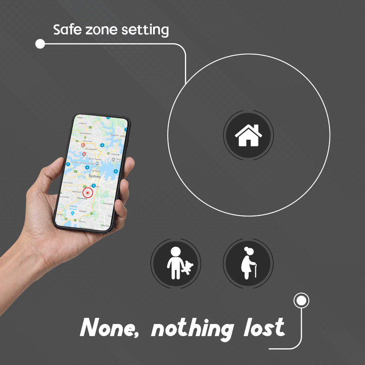 Mini Magnetic GPS Tracker Device